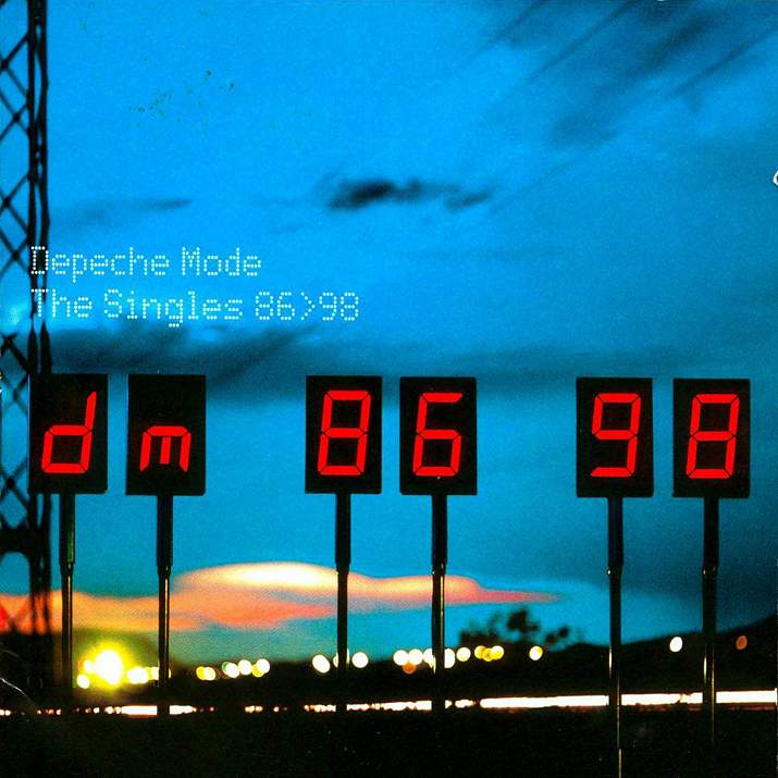 Depeche Mode - The singles 86-98 front